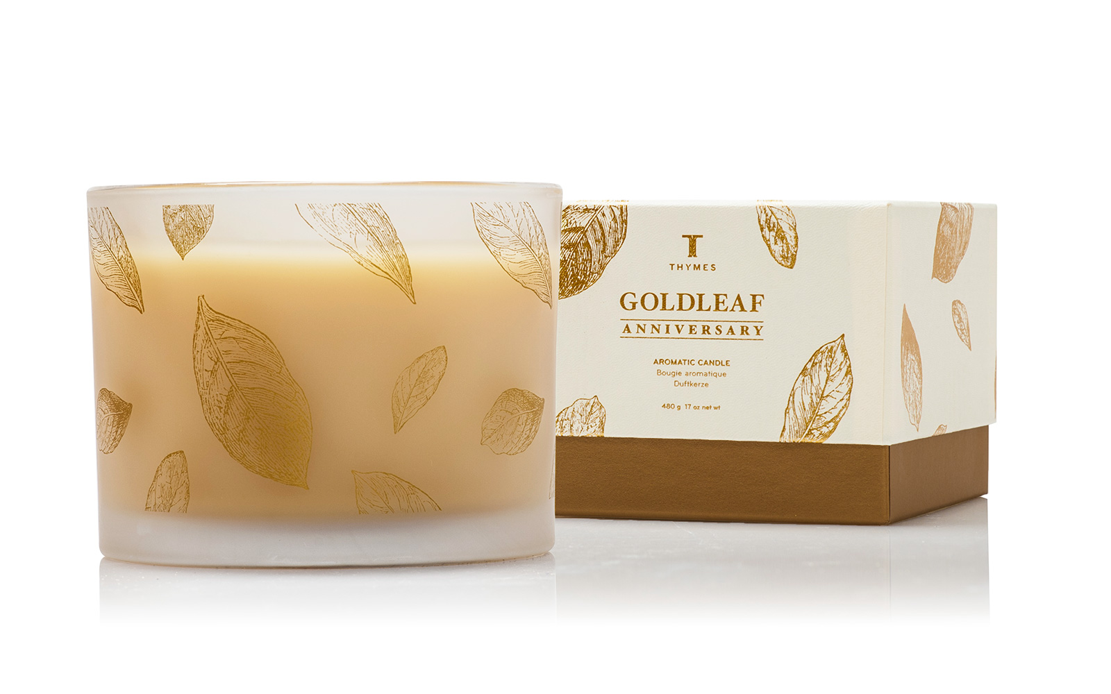 Thymes Goldleaf is one of of Thymes oldest and most popular collections.  This Thymes Goldleaf gift set features the best of the Thymes goldleft  collection